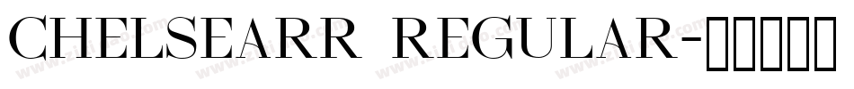 ChelseaRR Regular字体转换